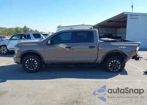2024 Nissan Titan Pro-4X 4X4 from USA, damaged, VIN 1N6AA1ED7RN103514